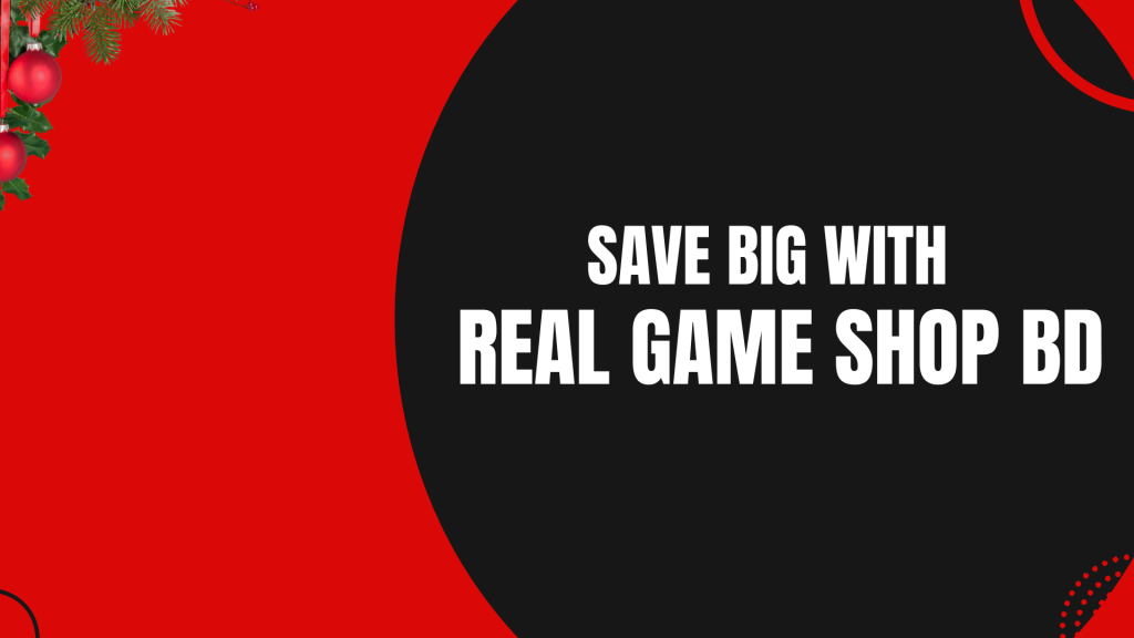 Red & Black Modern Discount Christmas Day Video